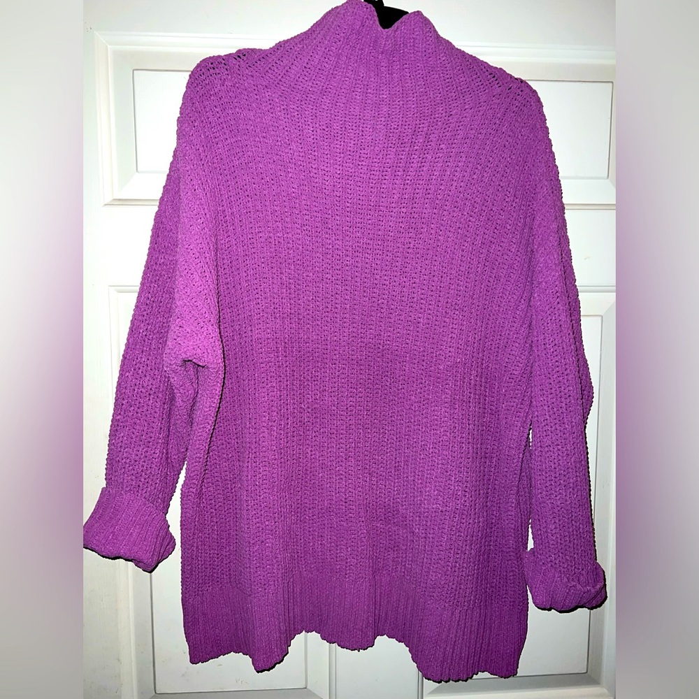 Oversized knit sweater